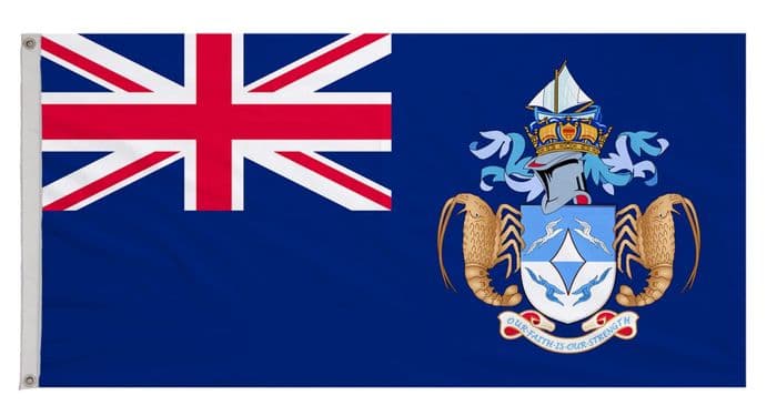Tristan da Cunha Flag with Eyelets