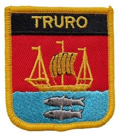 Truro Shield Embroidered Patch