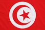 Tunisia Flag with Rope & Toggle