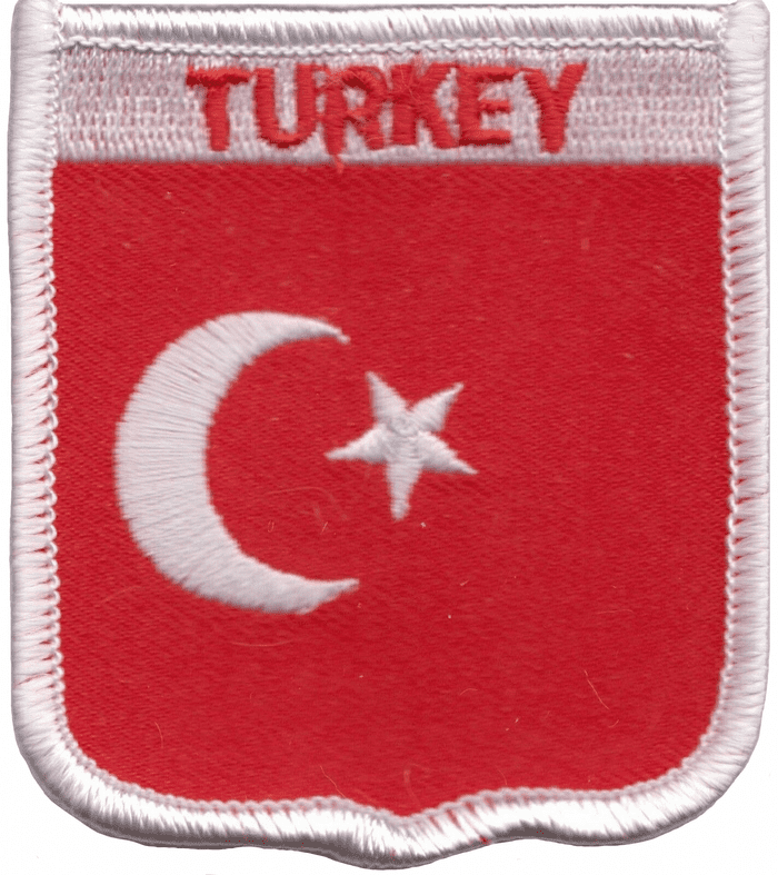 Turkey Embroidered Patch (a136)