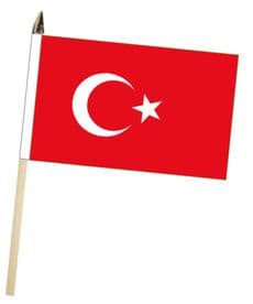 Turkey Large Hand Waving Flag