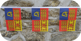 UK Royal Standard Flag Bunting