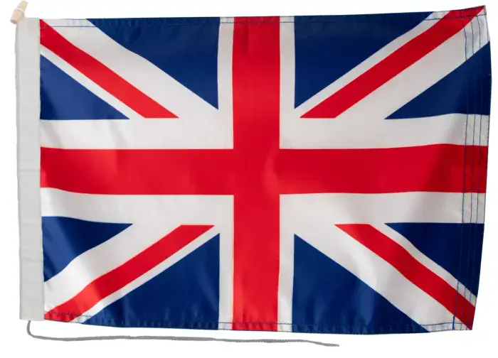 Union Jack Flag With Rope and Toggle 18