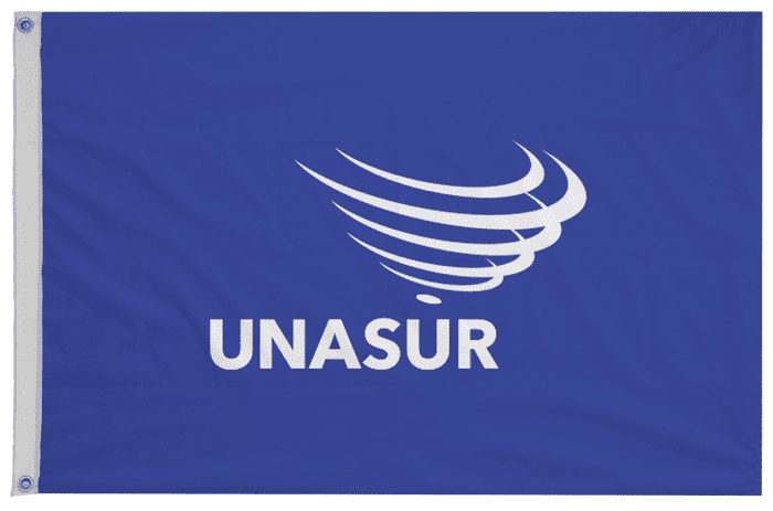 Union of South American Nations USAN Flag with Eyelets