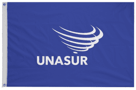 Union of South American Nations USAN Flag with Eyelets