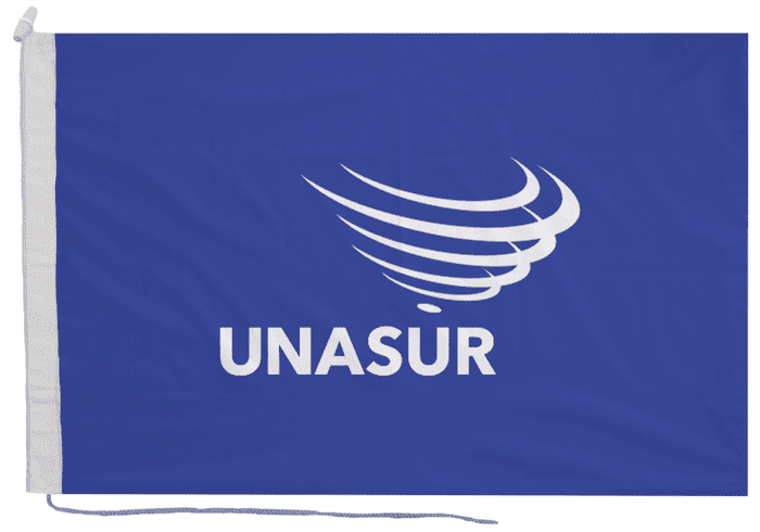 Union of South American Nations USAN Flag with Rope & Toggle