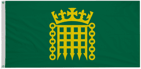 United Kingdom House of Commons Polyester 5'x3' Flag