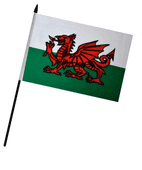 UNITED KINGDOM & IRELAND MEDIUM HAND WAVING FLAGS