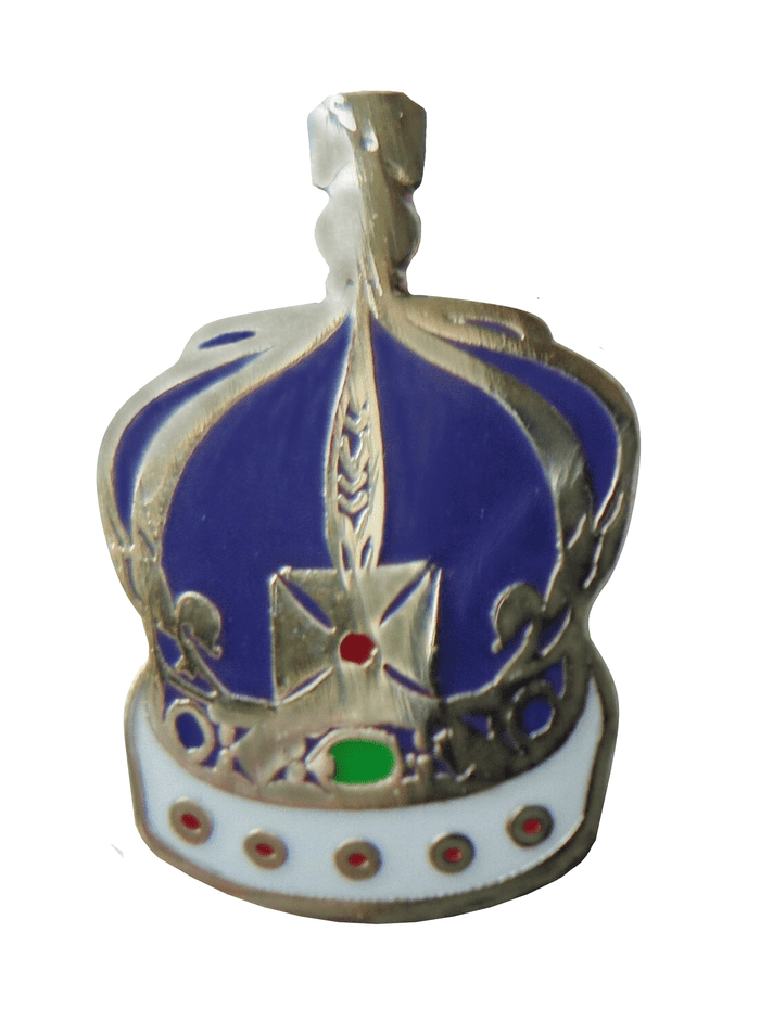 United Kingdom UK St Edward's Crown Small Pin Badge