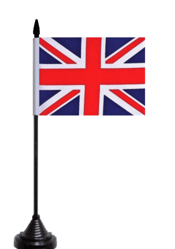 United Kingdom UK Union Jack Table Flag