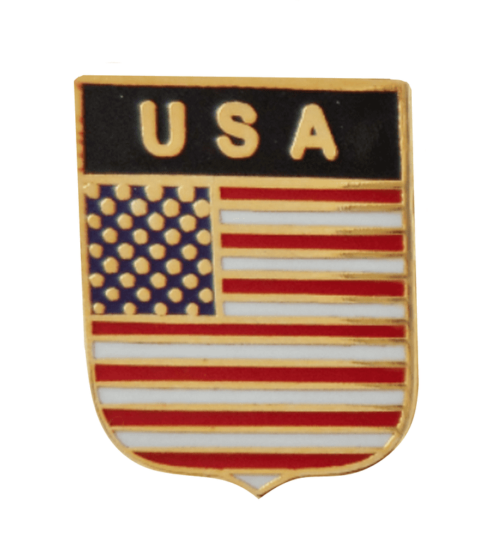 United States of America USA Flag Pin Badge
