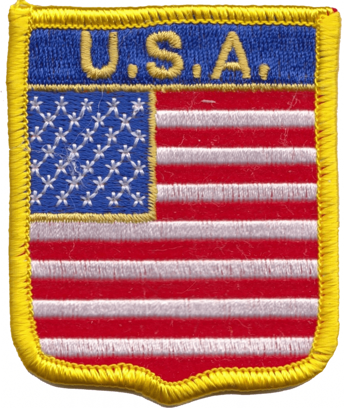 United States of America USAS Embroidered Patch (a094)