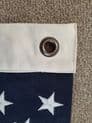 USA 100cm x 50cm Vintage Style Fully Sewn Large Cotton Flag - 2 Eyelets