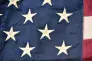 USA 150cm x 100cm Vintage Style Fully Sewn Large Cotton Flag - 6 Eyelets