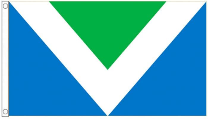 Vegan International Polyester Flag