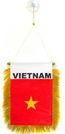 Vietnam Hanging Car Flag Pennant