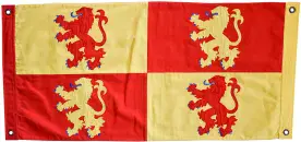 Wales Owain Glyndwr 100cm x 50cm Fully Sewn Cotton Flag - 4 Eyelets