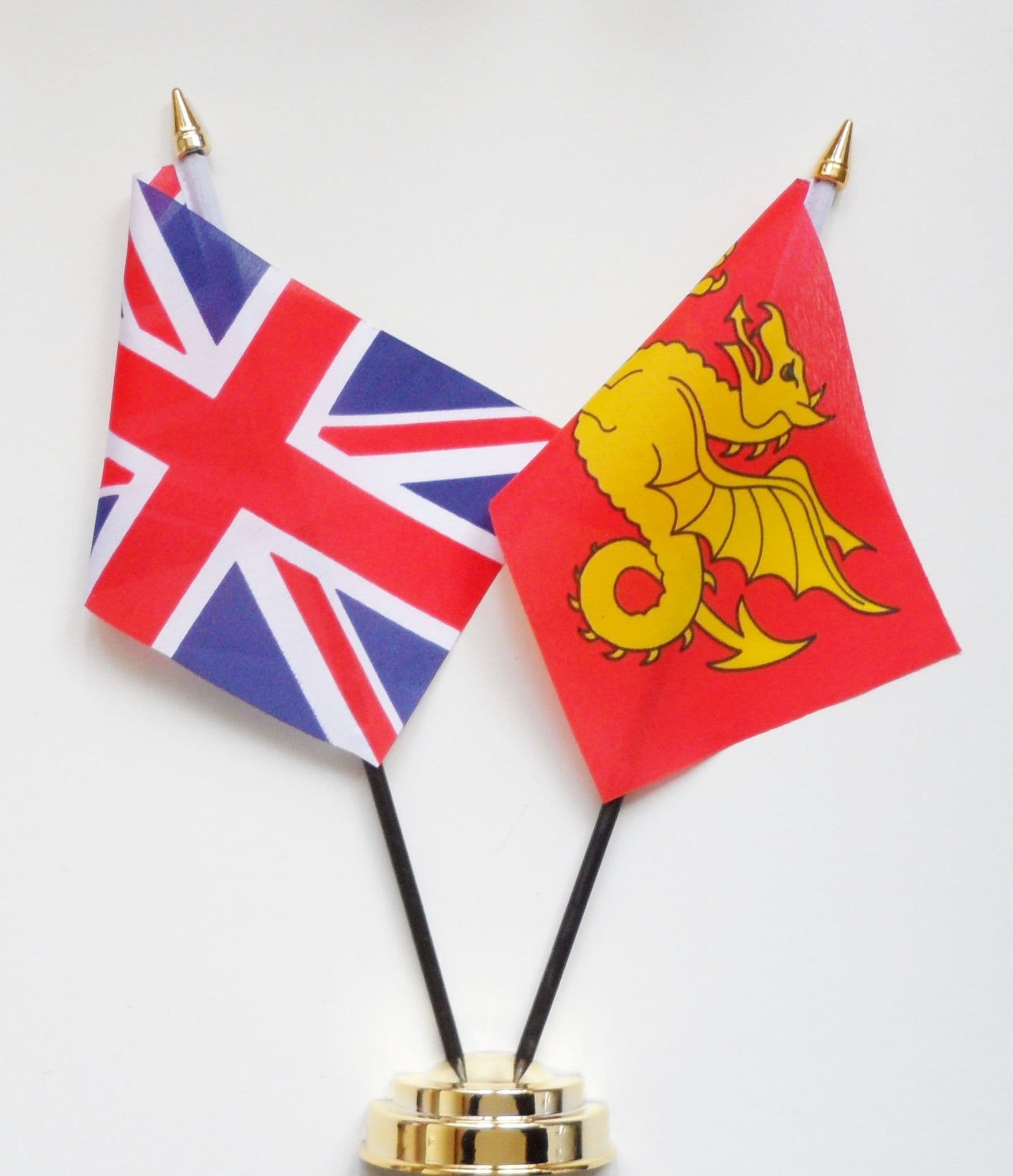 Che Guevara & United States Friendship Table Flags - Foto 3