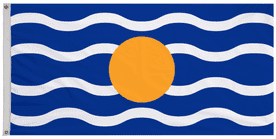West Indies Federation 1958 to 1962 Flag with Eyelets