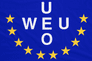Western European Union WEU Flag with Rope & Toggle