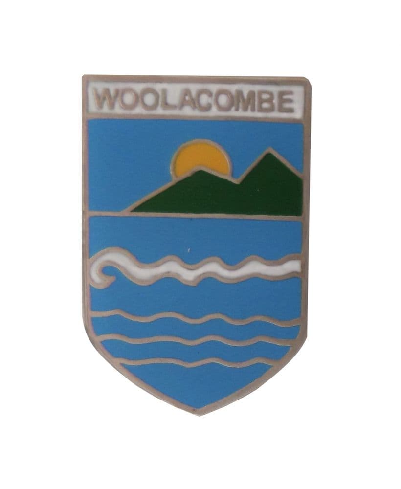 Woolacombe Beach Pin Badge