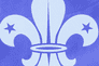 World Organization of the Scout Movement WOSM Flag with Rope & Toggle
