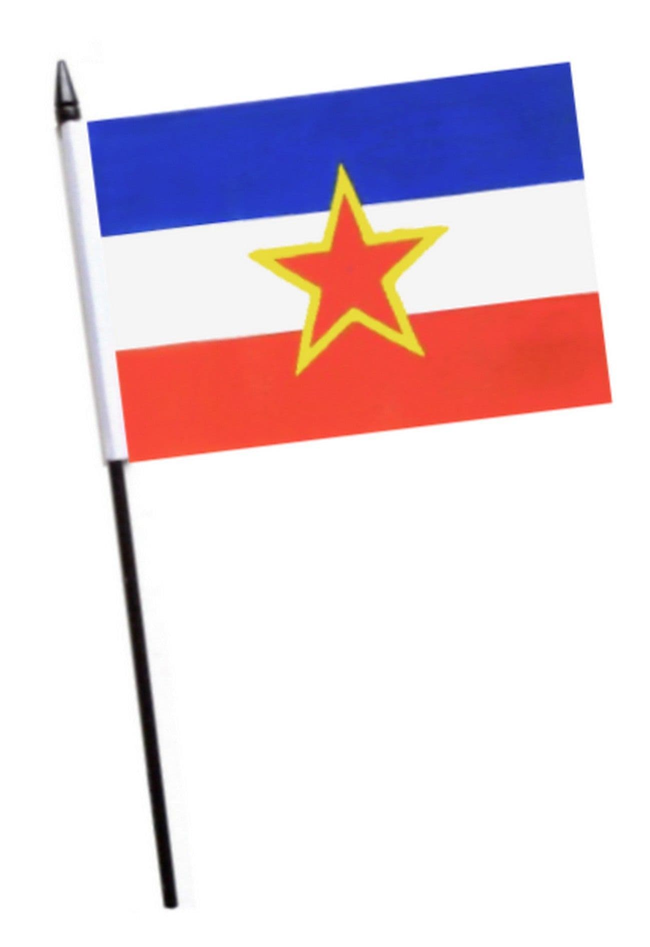 Yugoslavia 1946 To 1992 Small Hand Waving Flag yugoslavia-1946-to-1992-small-hand-waving-flag