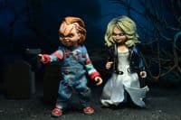 Bride of Chucky – 8″ Scale Clothed Figure – Chucky & Tiffany 2-Pack