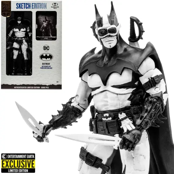 DC Multiverse: Gold Label Series Action Figure: Batman (Todd McFarlane Sketch Edition)