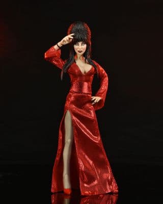 Elvira – 8” Clothed Action Figure – “Red, Fright, and Boo”