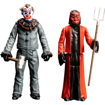 HAUNT CLOWN AND DEVIL 3.75 INCH FIGURE 2-PACK