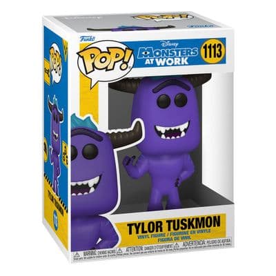 Monsters at Work POP! Disney Vinyl Figure Tylor Tuskmon 9 cm