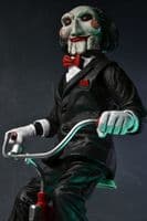 SAW BILLY THE PUPPET ON TRICYCLE WITH SOUND 12 INCH ACTION FIGURE