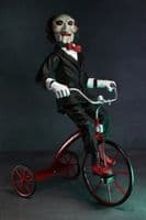 SAW BILLY THE PUPPET ON TRICYCLE WITH SOUND 12 INCH ACTION FIGURE