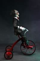 SAW BILLY THE PUPPET ON TRICYCLE WITH SOUND 12 INCH ACTION FIGURE