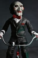 SAW BILLY THE PUPPET ON TRICYCLE WITH SOUND 12 INCH ACTION FIGURE