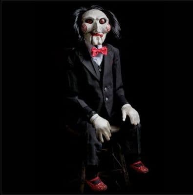 Saw Prop Replica Puppet Saw Billy