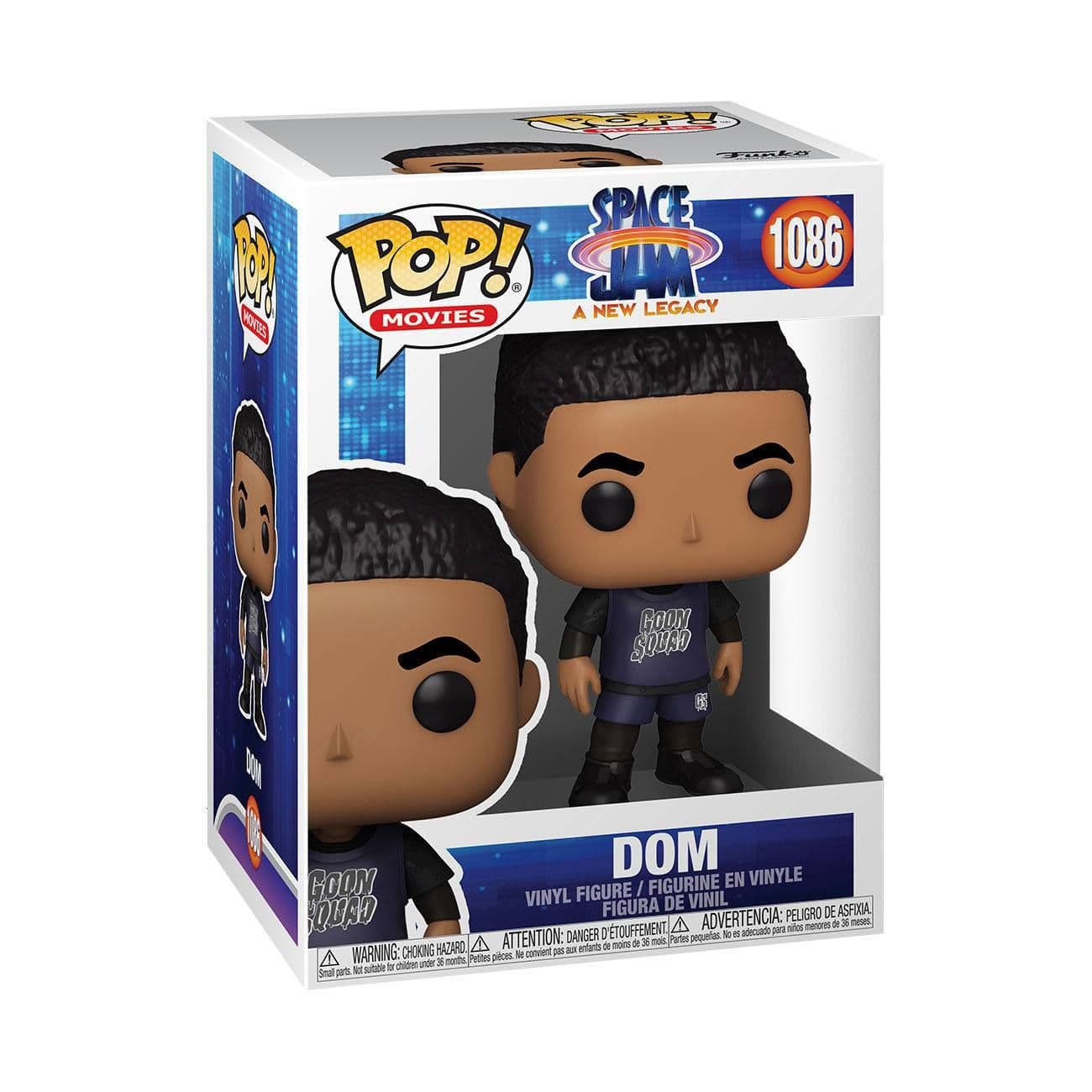 Space Jam POP! Movies Vinyl Figures Dom cm