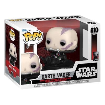 Star Wars Return of the Jedi 40th Anniversary POP! Vinyl Figure Vader (Unmasked) 9 cm