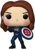 What If...? POP! Animation Vinyl Figure Captain Carter (Stealth) 9 cm