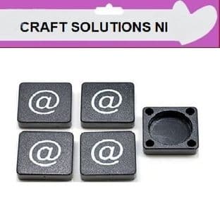 @ - BLACK SCRABBLE NUMBERS & SYMBOLS - 0 1 2 3 4 5 6 7 8 9 @ &