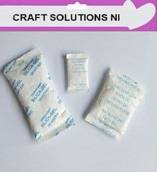 25 X 10g SILICA GEL SACHETS DESICCANT POUCHES PACKETS