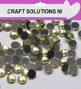 AA GRADE HOT FIX - JONQUIL - RHINESTONES DIAMANTE GEMS 3mm (SS10) - 4mm (SS16) - 5mm (SS20)