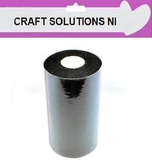 BLACK - Tulle Roll - 6" Wide x 100yrds Craft Fabric - 24 Colours Available