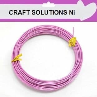 FUCHSIA - ALUMINIUM CRAFT WIRE - MODELLING, JEWELLERY - 4 SIZES