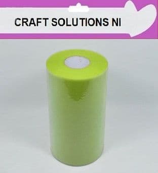 GRASS GREEN - Tulle Roll - 6" Wide x 100yrds Craft Fabric - 24 Colours Available (1)