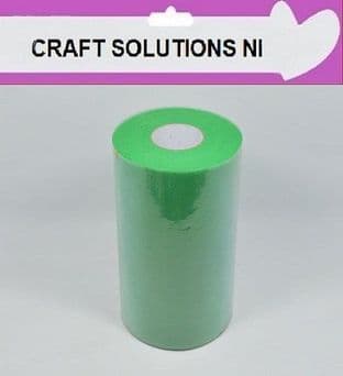 GREEN - Tulle Roll - 6" Wide x 100yrds Craft Fabric - 24 Colours Available