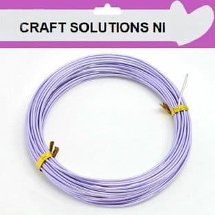 LAVENDER - ALUMINIUM CRAFT WIRE - MODELLING, JEWELLERY - 4 SIZES