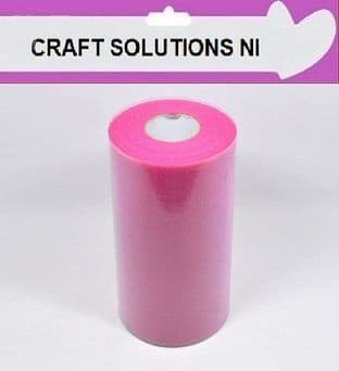 MAGENTA - Tulle Roll - 6" Wide x 100yrds Craft Fabric - 24 Colours Available