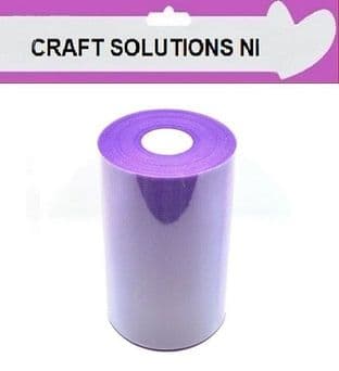 PURPLE - Tulle Roll - 6" Wide x 100yrds Craft Fabric - 24 Colours Available